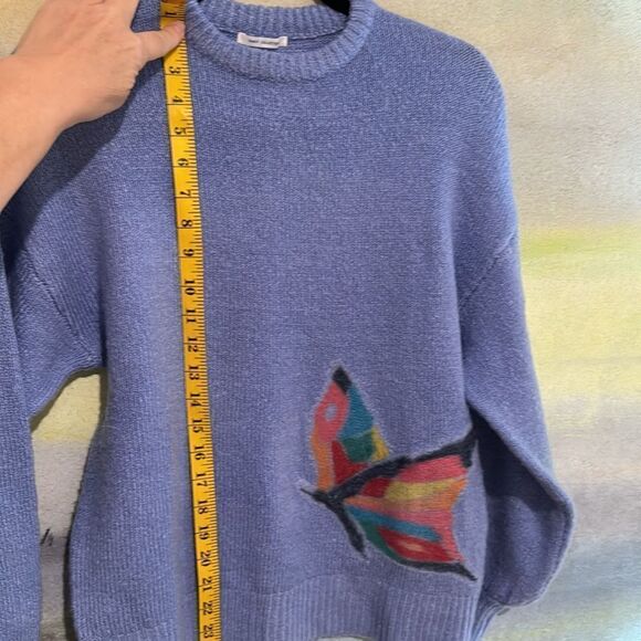 ZARA Knitwear Fancy Collection Winter Collection Butterfly Sweater Ladies - Picture 8 of 9